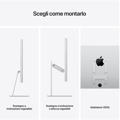 Apple STUDIO DISPLAY - VETRO STANDARD - VESA (MMYQ3T/A) Apple STUDIO DISPLAY - VETRO STANDARD - VESA (MMYQ3T/A)