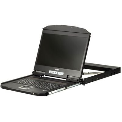 Aten CL3700NW console a rack 47 cm (18.5") 1920 x 1080 Pixel Metallo, Plastica Nero 1U (CL3700NW-UK) Aten CL3700NW console a rack 47 cm (18.5") 1920 x 1080 Pixel Metallo, Plastica Nero 1U (CL3700NW-UK)