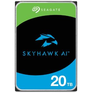 Seagate SkyHawk AI disco rigido interno 20 TB 7200 Giri/min 512 MB 3.5" Serial ATA III (ST20000VE003) Seagate SkyHawk AI disco rigido interno 20 TB 7200 Giri/min 512 MB 3.5" Serial ATA III (ST20000VE003)