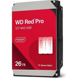 Western Digital 26TB WD260KFGX Red Pro 7200 SA3 Western Digital 26TB WD260KFGX Red Pro 7200 SA3