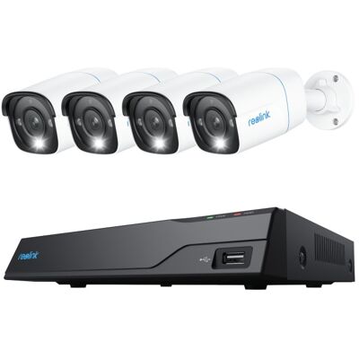 Sistema di sicurezza PoE 4K UltraHD Reolink NVS8-8MB4 Sistema di sicurezza PoE 4K UltraHD Reolink NVS8-8MB4