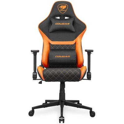 COUGAR Gaming Armor One V2 F Sedia per gaming universale Sedia imbottita tappezzata Nero, Arancione (CGR-A2F) COUGAR Gaming Armor One V2 F Sedia per gaming universale Sedia imbottita tappezzata Nero, Arancione (CGR-A2F)