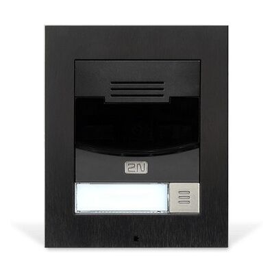2N IP Solo - Sistema di interfono IP - nero - compatibile smart home 2N IP Solo - Sistema di interfono IP - nero - compatibile smart home