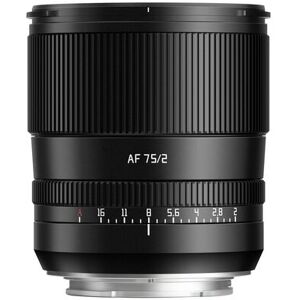 TTArtisan AF 75 mm f/2 Sony attacco FE nero TTArtisan AF 75 mm f/2 Sony attacco FE nero