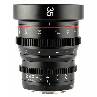 Meike obiettivo Cine 35 mm T2.2 Micro Quattro Terzi Meike obiettivo Cine 35 mm T2.2 Micro Quattro Terzi
