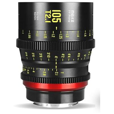 Obiettivo Cinema Full Frame 105mm T2.1 Attacco RF Obiettivo Cinema Full Frame 105mm T2.1 Attacco RF