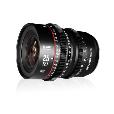 Meike Obiettivo Cinema Super 35 Prime 25 mm T2.1 di Meike Montaggio PL Meike Obiettivo Cinema Super 35 Prime 25 mm T2.1 di Meike Montaggio PL