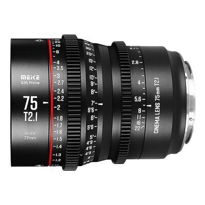 Obiettivo video Meike 75mm T2.1 Super 35 - Qualità cinematografica professionale Obiettivo video Meike 75mm T2.1 Super 35 - Qualità cinematografica professionale