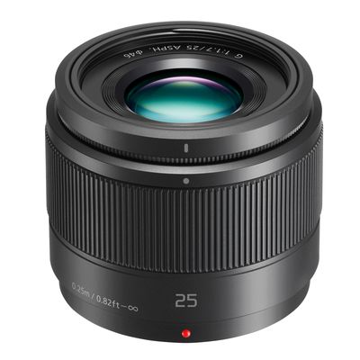 Panasonic AF 25 mm f/1,7 Asph. G nero Micro Quattro Terzi Panasonic AF 25 mm f/1,7 Asph. G nero Micro Quattro Terzi