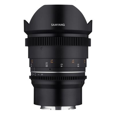 Samyang MF 14 mm T 3.1 VDSLR II Sony attacco E Samyang MF 14 mm T 3.1 VDSLR II Sony attacco E