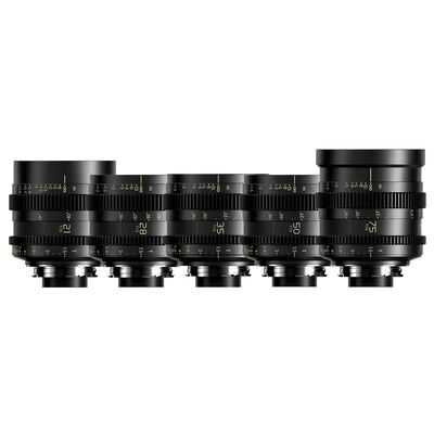 Kit di obiettivi Thypoch Simera-c - 21/28/35/50/75 mm T1.5 Montatura M Kit di obiettivi Thypoch Simera-c - 21/28/35/50/75 mm T1.5 Montatura M