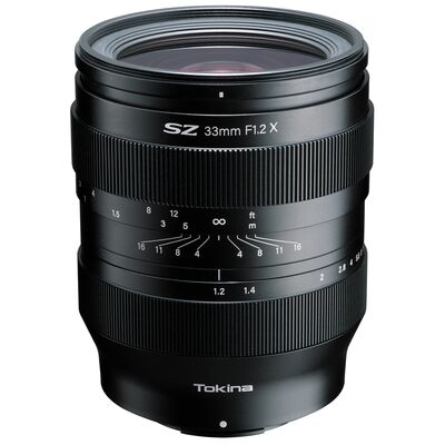 Tokina SZ 33 mm f/1,2 MF Fujifilm X Tokina SZ 33 mm f/1,2 MF Fujifilm X