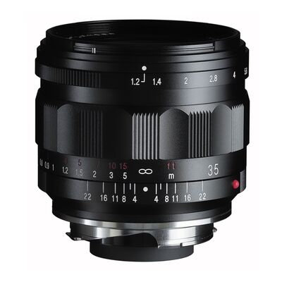 Voigtländer Nokton 35 mm f/1,2 IV VM, asferico Leica M nero Voigtländer Nokton 35 mm f/1,2 IV VM, asferico Leica M nero