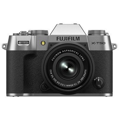 Fujifilm X-T50 + 15-45 mm argento Fujifilm X-T50 + 15-45 mm argento