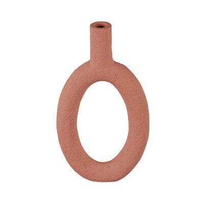 Vaso Arancione Present Time Ring - Decorazione Moderna e Multifunzione Vaso Arancione Present Time Ring - Decorazione Moderna e Multifunzione