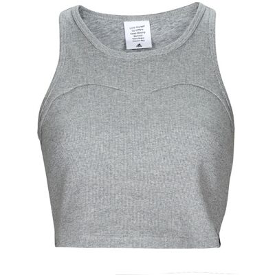 adidas W Top a Spalline Grigio a Coste - Top adidas W Top a Spalline Grigio a Coste - Top