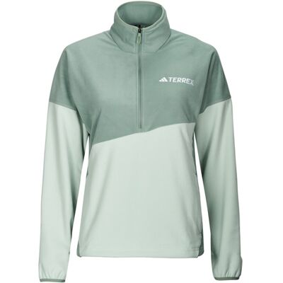 adidas Terrex Multi Climawarm Fleece Anorak - Verde - Escursionismo adidas Terrex Multi Climawarm Fleece Anorak - Verde - Escursionismo