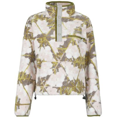Columbia Felpa HELVETIA II PRINTED CROPPED HALF SNAP FLEECE Rosa XS Columbia Felpa HELVETIA II PRINTED CROPPED HALF SNAP FLEECE Rosa XS