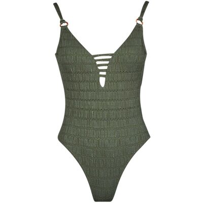 Costume intero Banana Moon MILLER HABANA Kaki S Costume intero Banana Moon MILLER HABANA Kaki S