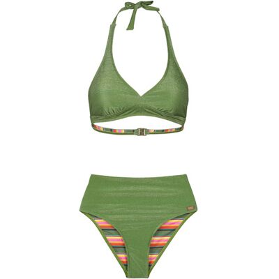 Costume a due pezzi Banana Moon BASCOROLLA Verde S Costume a due pezzi Banana Moon BASCOROLLA Verde S