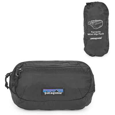 Patagonia Marsupio TERRAVIA MINI HIP PACK Nero Unica Patagonia Marsupio TERRAVIA MINI HIP PACK Nero Unica