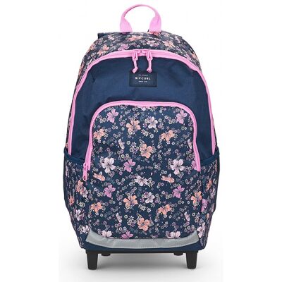 Rip Curl Cartella con rotelle WHEELED OZONE 30L MIXED Rosa Unica Rip Curl Cartella con rotelle WHEELED OZONE 30L MIXED Rosa Unica