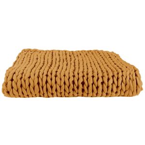 The home deco factory Plaid, coperte CHUNKY Giallo 120x150 cm The home deco factory Plaid, coperte CHUNKY Giallo 120x150 cm