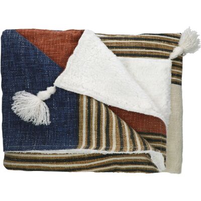 Plaid Bianco Pomax TOUDOU - Plaid Plaid Bianco Pomax TOUDOU - Plaid