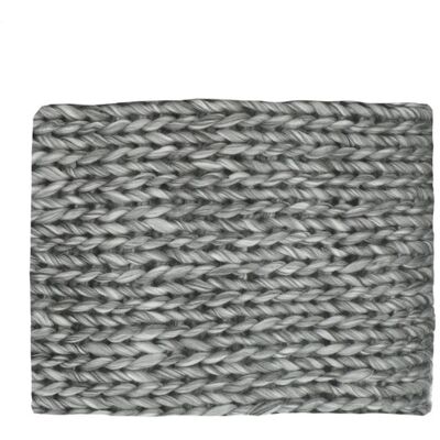 Pomax Plaid, coperte NITTU Grigio 125x150 cm Pomax Plaid, coperte NITTU Grigio 125x150 cm