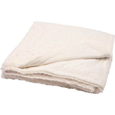 Plaid Bianco Decoris CUORE - Plaid Plaid Bianco Decoris CUORE - Plaid