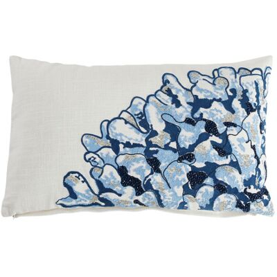 Fodera per Cuscino Côté Table CORFOU Blu - Fundas per cuscini Fodera per Cuscino Côté Table CORFOU Blu - Fundas per cuscini