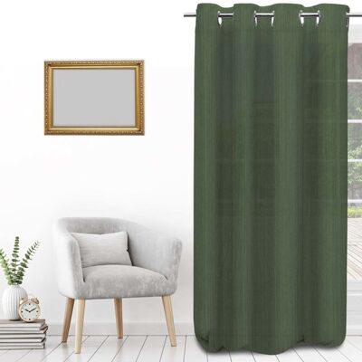 Tende Trasparenti Verde Boheme Soleil D'Ocre - Tende Tende Trasparenti Verde Boheme Soleil D'Ocre - Tende