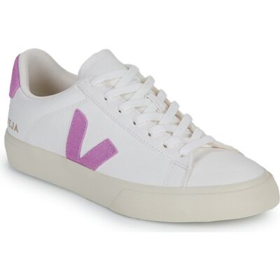 VEJA - Campo Chromefree Leather Sneakers - Bianco Mulberry - Cuoio VEJA - Campo Chromefree Leather Sneakers - Bianco Mulberry - Cuoio
