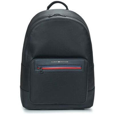 Zaini Tommy Hilfiger TH FOUNDATION BACKPACK Nero Unica Zaini Tommy Hilfiger TH FOUNDATION BACKPACK Nero Unica