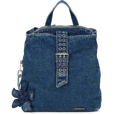 Desigual Zaini BACKPACK CURIO DENIM SUMY MINI Blu Unica Desigual Zaini BACKPACK CURIO DENIM SUMY MINI Blu Unica