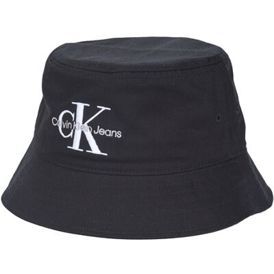 Calvin Cappelli MONOLOGO EMBROIDERY BUCKET HAT Nero Unica Calvin Cappelli MONOLOGO EMBROIDERY BUCKET HAT Nero Unica