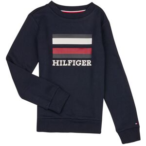 Felpa Marine Tommy Hilfiger per Ragazzi - TH LOGO SWEATSHIRT - Abbigliamento Casual Felpa Marine Tommy Hilfiger per Ragazzi - TH LOGO SWEATSHIRT - Abbigliamento Casual