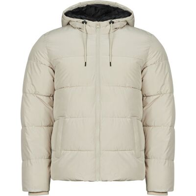ONLY&SONS ONSMELVIN Giacca imbottita con cappuccio grigio chiaro - Giacca ONLY&SONS ONSMELVIN Giacca imbottita con cappuccio grigio chiaro - Giacca