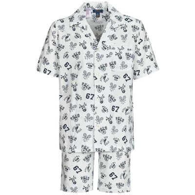 Completi pigiami Polo Ralph Lauren S/S PJ SET SLEEP SET Multicolore M Completi pigiami Polo Ralph Lauren S/S PJ SET SLEEP SET Multicolore M