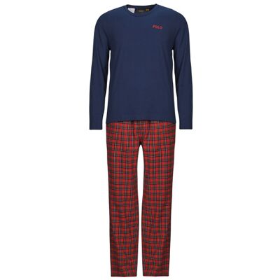 Completi pigiami Polo Ralph Lauren L/S PJ SET-LOUNGE-SET Multicolore XS Completi pigiami Polo Ralph Lauren L/S PJ SET-LOUNGE-SET Multicolore XS