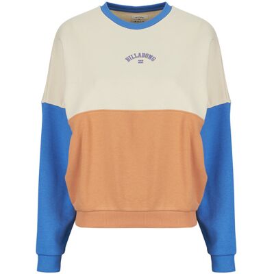 Billabong Felpe JUMP AROUND BLOCK Multicolore L Billabong Felpe JUMP AROUND BLOCK Multicolore L