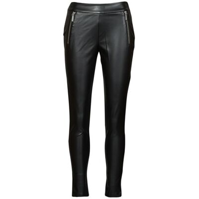 MICHAEL Michael Kors Collant ZIP FRONT LEGGING Nero L MICHAEL Michael Kors Collant ZIP FRONT LEGGING Nero L