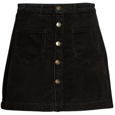 Only Gonne corte ONLAMAZING HW CORD SKIRT PNT Nero S Only Gonne corte ONLAMAZING HW CORD SKIRT PNT Nero S