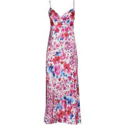 Abito Lunghi Liu Jo TS NAV Multicolore 40 Abito Lunghi Liu Jo TS NAV Multicolore 40