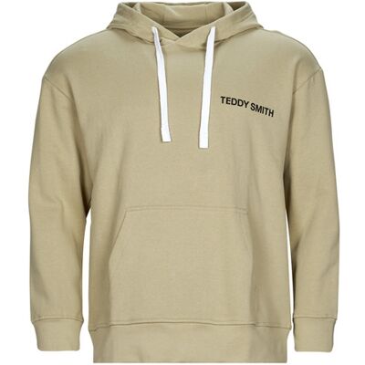 Teddy Smith S-REQUIRED HOOD Beige - Felpa con cappuccio Teddy Smith S-REQUIRED HOOD Beige - Felpa con cappuccio