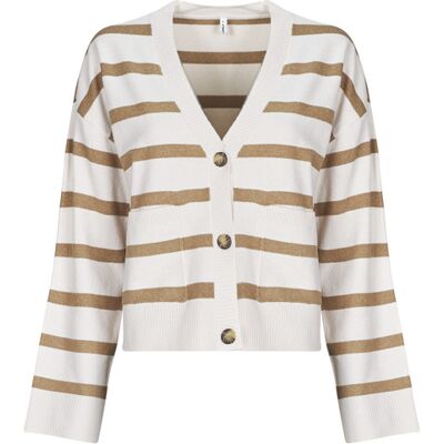 Only Gilet / Cardigan ONLAMA Bianco M Only Gilet / Cardigan ONLAMA Bianco M