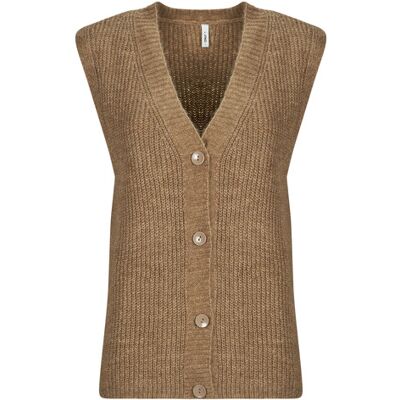 Only Gilet / Cardigan ONLJANE SL Marrone M Only Gilet / Cardigan ONLJANE SL Marrone M