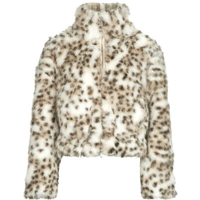 Only Mantella ONLJANIS LIFE FAUX FUR LEO Multicolore M Only Mantella ONLJANIS LIFE FAUX FUR LEO Multicolore M