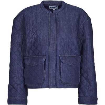 Only Giubbotto ONLHALLIE QUILTED DNM Blu S Only Giubbotto ONLHALLIE QUILTED DNM Blu S