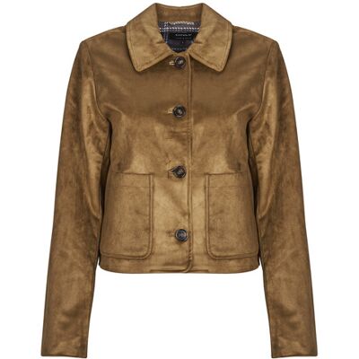 Only Giubbotto ONLTULIP LIFE FAUX SUEDE Marrone S Only Giubbotto ONLTULIP LIFE FAUX SUEDE Marrone S